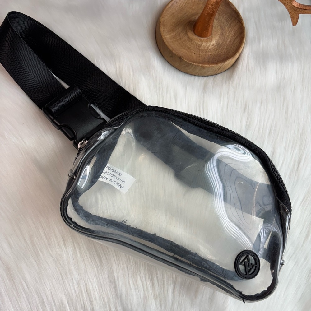 Nike Clear and Black Travel Bag